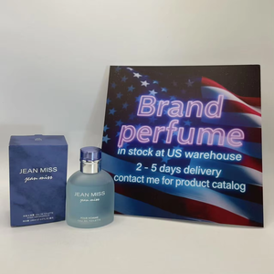 Perfume azul claro de alta calidad para hombre, fragancia de larga duración de 100ml, venta al por mayor - Product Image 3