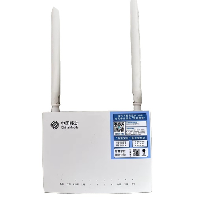 High Quality Second-Hand Xpon ONU GM220-S China Mobile GPON/XPON with 5dbi Fiber Optic Equipment and Wifi Router