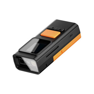 Escáner de Anillo Inalámbrico <span class=keywords><strong>NETUM</strong></span> RW185 Amarillo, 2.4G//USB, 110 Escaneos/Segundo, Escaneo de Códigos QR 2D para Almacén - Product Image 1