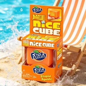 Jouet Squishy Cube de Cola Style <span class=keywords><strong>Dr</strong></span> Pepper, Jouet Sensoriel à Presser en Forme de Cube pour la Décompression et le Soulagement du Stress, Idéal pour le Jeu Quotidien - Product Image 6