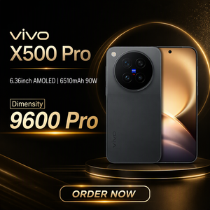 สมาร์ทโฟน <span class=keywords><strong>vivo</strong></span> X500 Pro รุ่นใหม่ปี 2026 กล้องหลัก Zeiss 64MP หน้าจอ AMOLED 120Hz ขนาด 6.36 นิ้ว แบตเตอรี่ 6150mAh ชาร์จเร็ว 90W - Product Image 1