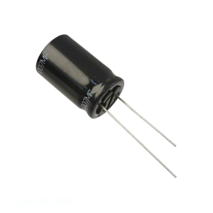 ตัวเก็บประจุ uF 390 uF แบบมีรู EEU-FR1J391รัศมี390 uF 20% 63V - Product Image 1