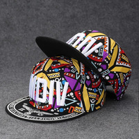 Casquette de baseball à visière plate de haute qualité, personnalisée, anti-UV, en coton 100% Argyle, pour la danse de rue, hommes et femmes
