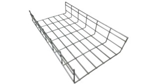 Bandeja de Cables de Malla de Alambre Galvanizado de Acero a Precio de Fábrica, Tipo Cesta, Fácil de Instalar para Rutas de Cables en Centros de Datos - Product Image 2
