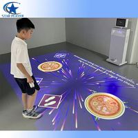 STAR PLAYER Projecteur de cartographie 3D holographique amovible, console, résolution 1920x1080, HDMI, télécommande, Android OS, AR au sol