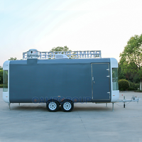 Remorque alimentaire mobile de haute qualité et abordable avec cuisine, camion de restauration de luxe entièrement équipé