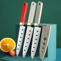 Keukenmes met kunststof handvat en beschermhoes, groentesnijder, fruitmes, Cuchillo Cocina, keukenhulpjes voor thuis