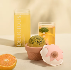 Экологичная многоразовая форма для льда в корейском стиле из пищевого силикона, термостойкая, можно мыть в посудомоечной машине, 10x10x10 см, для мороженого - Product Image 5