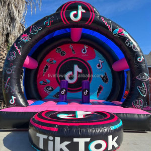 Titok Inflatable <strong>Bouncer</strong> Kids Bounce House with air Blower - Product Image 1