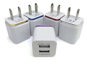 อะแดปเตอร์ USB อเนกประสงค์ติดผนังอะแดปเตอร์ USB คู่ที่ชาร์จโทรศัพท์ EU US UK ปลั๊ก2.1A + 1.0A สำหรับสมาร์ทโฟน - Product Image 6