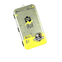 Boîte en fer blanc écologique de 0,23 mm, emballage vide, logo personnalisé, finition mate, insert en mousse, certifiée ISO9001 pour téléphone portable
