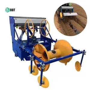 Tracteur haute Performance tiré agricole pomme de terre travail du sol Film plastique couvrant ferme Ridging et paillage Machine de fertilisation