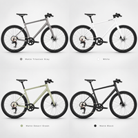 Sepeda Gravel G2max 700C Rangka Aluminium AL6061 T6 24-Speed Balap Hidrolik Cakram Serat Karbon Off-Road Ramah Lingkungan