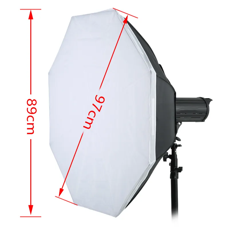 Photography Softbox Octagonal Studio Flash Speedlight Umbrella Softbox with Carrying Bag