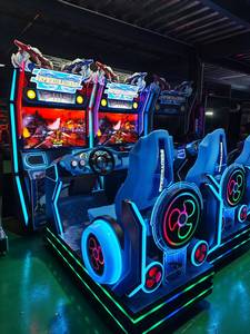 Coin Operated Racing Car Arcade Game <b>Machine</b> Metal <b>Amusement</b> <b>Machine</b> Driving for <b>Amusement</b> Park Equipment - Product Image 5
