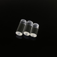Lentille cylindrique optique personnalisée de haute qualité lentille de tige de quartz de vente directe d'usine pour l'équipement optique revêtement de bonne qualité