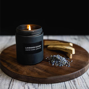 Bocaux et bouteilles en verre haut de gamme personnalisés pour les cadeaux de mariage, les articles décoratifs, les bougies parfumées à la cire de soja - Product Image 2