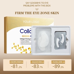 Set <span class=keywords><strong>de</strong></span> Mascarillas Faciales Liofilizadas Herbales con Ácido Hialurónico y Vitamina C, Iluminadoras, Anti-<span class=keywords><strong>Ojeras</strong></span>, Reafirmantes, Antiarrugas, Veganas, para Piel Sensible, OEM - Product Image 1