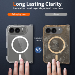<span class=keywords><strong>Le</strong></span> nouveau produit convient à l'<span class=keywords><strong>iPhone</strong></span> 18 Fold, étui de téléphone pliable magnétique transparent et coque de protection - Product Image 5