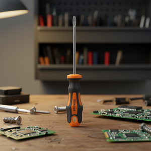 Flat <b>Screwdriver</b> 5.0x100mm Slotted Tip For <b>Precision</b> Repair Tasks - Product Image 2