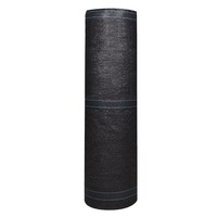 Rouleau de filet d'ombrage anti-UV en HDPE noir 4x50m avec bords surjetés pour serre, ferme, parking, taux d'ombrage personnalisé