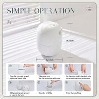 Humidificateur d'air portable USB à brume froide pour bébé, aromathérapie, mini, décoratif, pour chambre à coucher, maison, bureau, bouteille d'eau