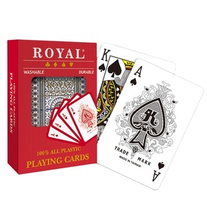 Thẻ chơi nhựa Hoàng Gia mới-Chỉ số tiêu chuẩn thẻ chơi tùy chỉnh với số lượng lớn - Product Image 1