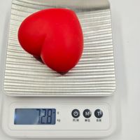 Jouet en plastique souple en forme de cœur pour garçons, à remontée lente, anti-stress, créatif, boîte cadeau de décompression pour la Saint-Valentin et Noël