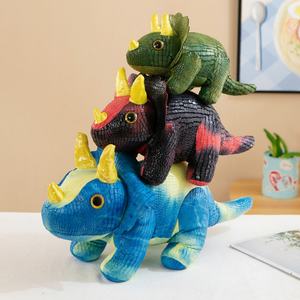 Juguete de Peluche de Dinosaurio Realista Relleno, Llaveros de Peluche de Dinosaurio Realistas Personalizados al por Mayor, Juguetes de Peluche de Dinosaurio de Simulación Rellenos - Product Image 6