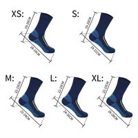 Chaussettes mi-mollet imperméables unisexes pour l'extérieur, chaudes et respirantes, idéales pour la randonnée, le trekking en rivière, la pêche à la pêche à la ligne et le ski