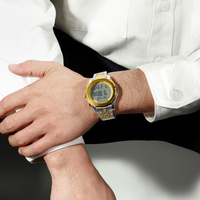 Montre NAVIFORCE 9275 Al Fajr Azan pour hommes, montre avec affichage de l'heure musulmane, fabricant original, haute qualité