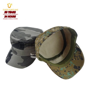 Chất Lượng Cao Tùy Chỉnh Thiết Kế Ngụy Trang Phẳng Top Mũ Bóng Chày Biểu Tượng Tùy Chỉnh 100% Cotton Du Lịch Ngoài Trời Thể Thao Giản Dị Hat Bán Buôn - Product Image 5