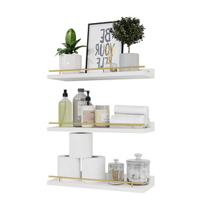 Farmhouse <strong>Dark</strong> Brown <strong>Wood</strong> Floating <strong>Shelves</strong> Wall Mounted Rustic <strong>Wood</strong> Floating <strong>Shelves</strong> Wooden Wall <strong>Shelf</strong> - Product Image 4