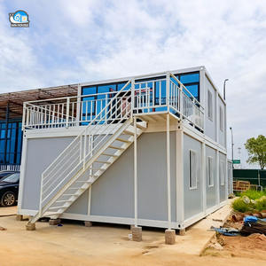 Vendita calda personalizzabile muro di vetro tenda casa modulare adatto per casa ufficio a due piani casa contenitore - Product Image 2