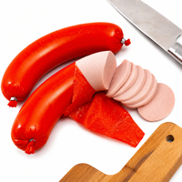 Rouleau de boyaux de saucisson en nylon multicouche coextrudé anti-éclatement, faible odeur, pour machine de remplissage de viande automatique, fabricant OEM, taille personnalisée