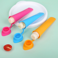KEAN Moules à glace en silicone de qualité alimentaire sans BPA, petits moules à sucettes glacées, moules à cornets de glace