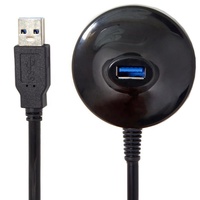 Câble adaptateur d'extension USB 3.0 mâle vers femelle avec support de base de berceau, station d'accueil, charge rapide 3A, blindage tressé pour ordinateur, caméra