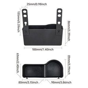 Shunwei cross-border best-selling car cup holder, car <b>seat</b> back <b>storage</b> box, mobile phone holder, beverage holder, car <b>storage</b> - Product Image 2