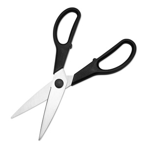 <b>Kitchen</b> <b>Scissor</b> Stainless Steel Black Straight Head Home Use Bulk - Product Image 2
