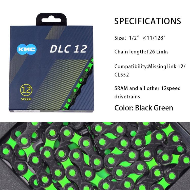12DLC noir vert