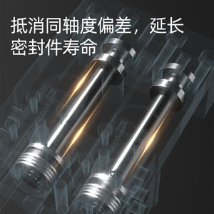 Cylindres pneumatiques à glissière à petite poussée HLQ 6/8/12/16/20/25-10S/30S/40S/50S/20S pour applications de poussée - Product Image 2