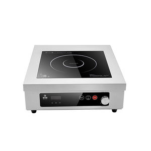Cuisine utilisée 3500W vente chaude bouton de commutation en acier inoxydable boîtier Table commerciale Induction Wok cuisinière - Product Image 2