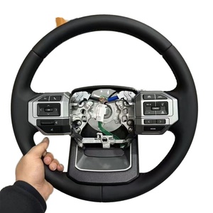 Nouveau volant en cuir PVC Prado 2025 LC250 pour Prado 120 150 LC70 LC200 Land Cruiser 300 et Land Cruiser 200 - Product Image 1