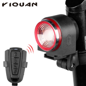 Nouveaux feux arrière de <span class=keywords><strong>vélo</strong></span> avec avertisseur sonore intelligent, recharge USB, télécommande sans fil, étanche, équipement de cyclisme - Product Image 1