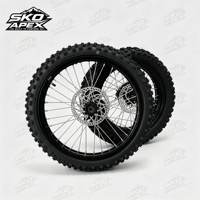Ensemble de roues tout-terrain Talaria X3 19/16 pouces, jantes en aluminium haute résistance, avant 19, arrière 16, pièces de rechange pour moto tout-terrain