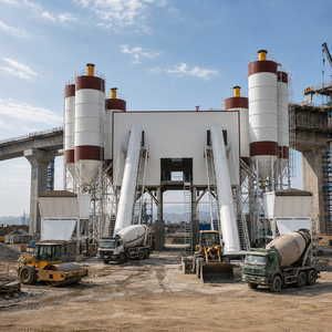 Planta Dosificadora de Concreto Modular Automática Corey HZS120 para Obras de Construcción Portuaria y Marina - Product Image 3