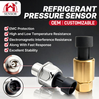 Capteur de pression basse pour climatisation automobile Milli Volt 5V 12V 4~20mA – Transducteur de pression AC analogique personnalisable pour voiture