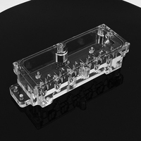Pièces en plastique acrylique transparent, usinage CNC acrylique personnalisé, service de prototypage rapide