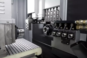 Tornio Svizzero ad Alta Velocità SM385 a Doppio Mandrino ad Alta Precisione, Torni CNC a 5 Assi per Impianti Dentali - Product Image 6