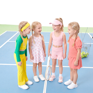 Puresun Abiti Estivi per Bambine 10-12 Anni, Colletto a Petalo, Cotone Traspirante, Lunghezza al Ginocchio, Prezzo all'Ingrosso OEM/ODM - Product Image 6